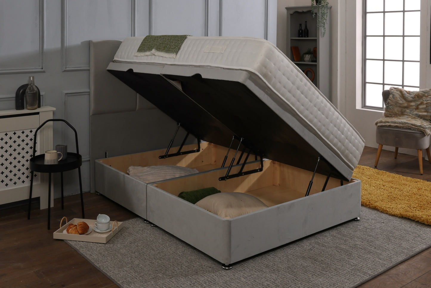 Seville 3-Panel Ottoman Divan Bed