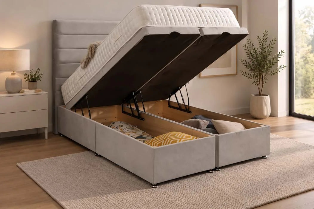 Vienna 4-Panel Ottoman Divan Bed