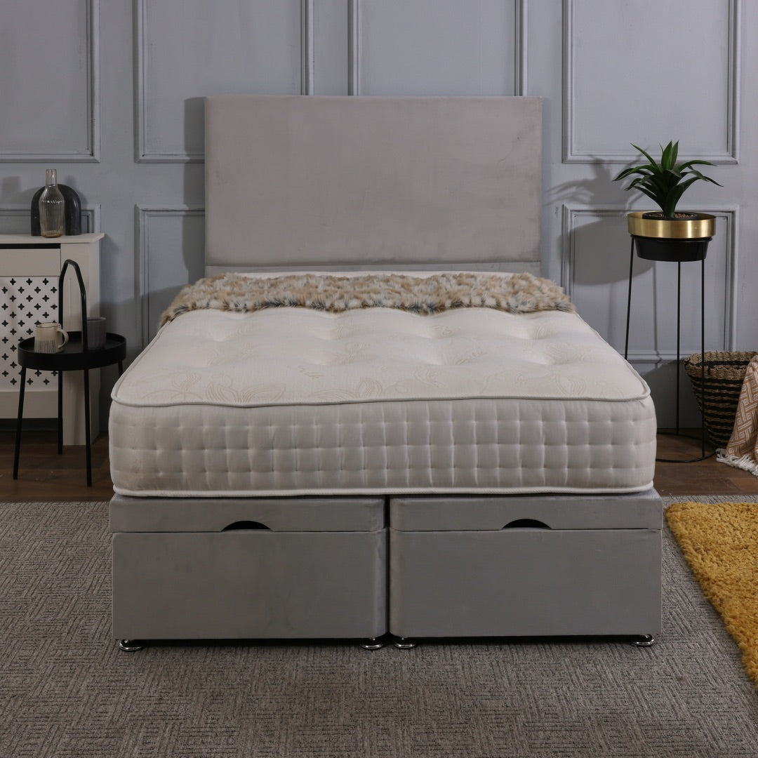 Plain Ottoman Divan Bed