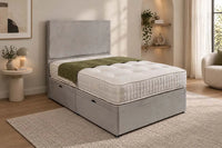 Plain Ottoman Divan Bed