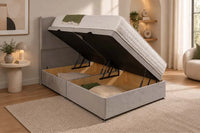 Plain Ottoman Divan Bed