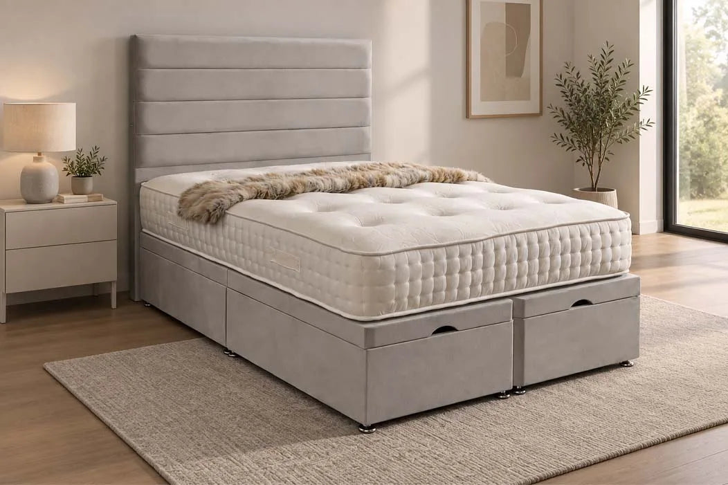 Vienna 4-Panel Ottoman Divan Bed