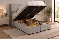 Vienna 4-Panel Ottoman Divan Bed